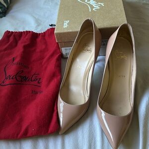 Nude Christian Louboutin Pigalle 85